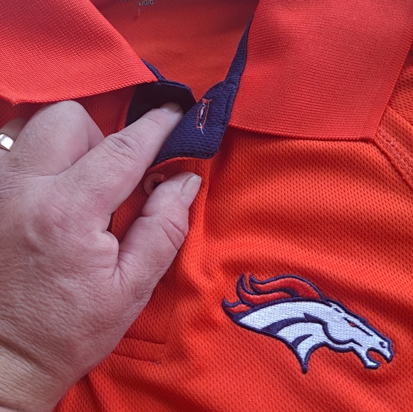 Two each Denver Bronco polos size l - Picture 6 of 10